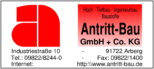 Logo des Unternehmens Antritt-Bau GmbH + Co. KG